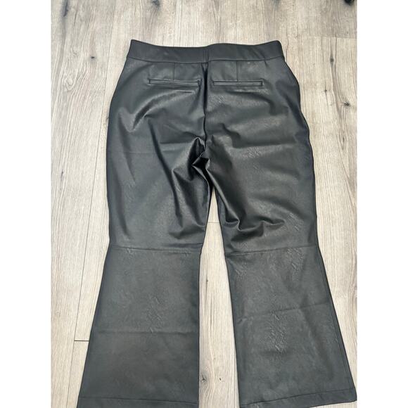 Spanx Faux leather pull on kick flare pants size 2x petite - Picture 8 of 9